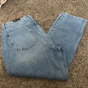 Fashion Nova Blue Straight Jeans